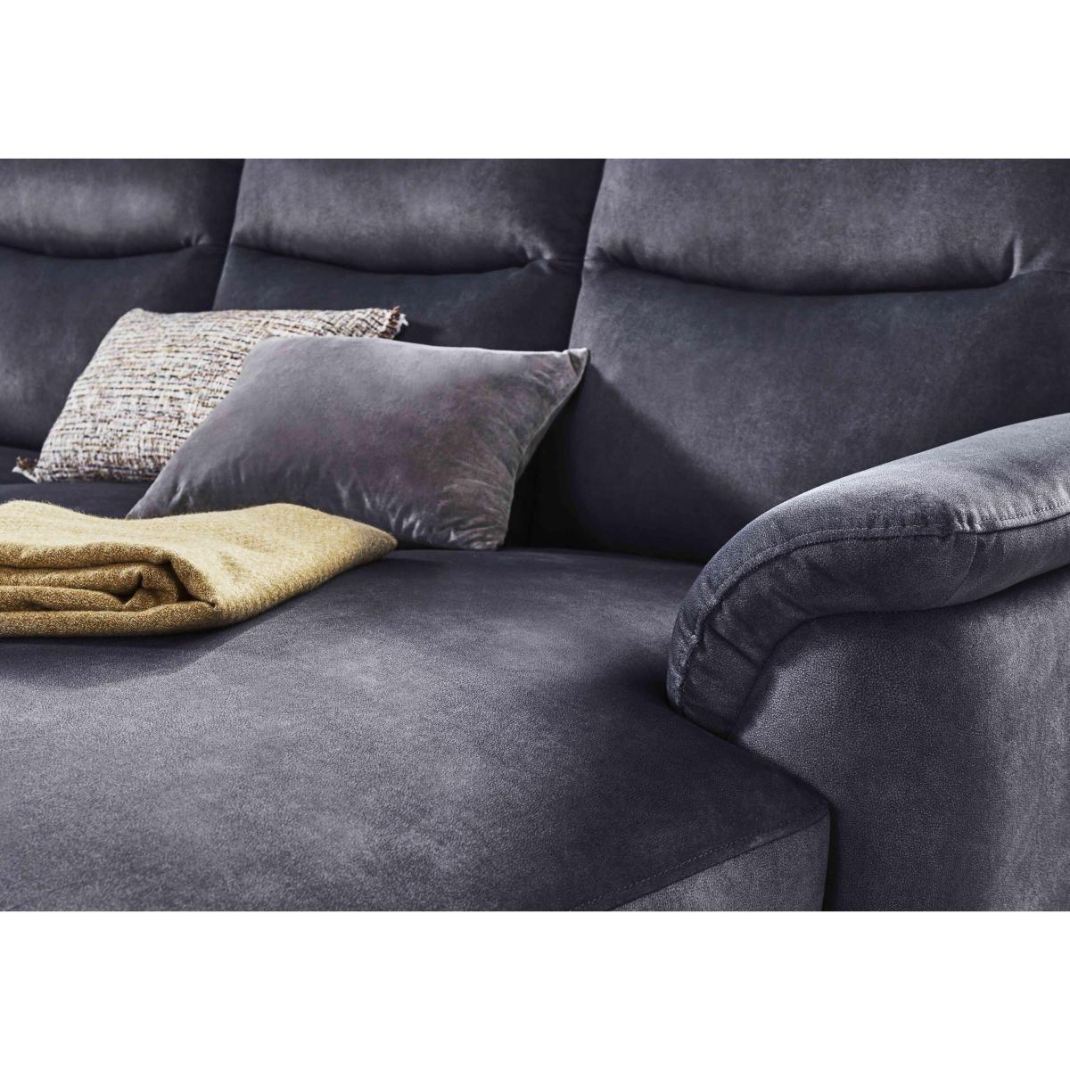 Morgan 3 Seater Fabric Power Recliner Sofa with Left Hand Facing Chaise End - Stone Dexter – image 7