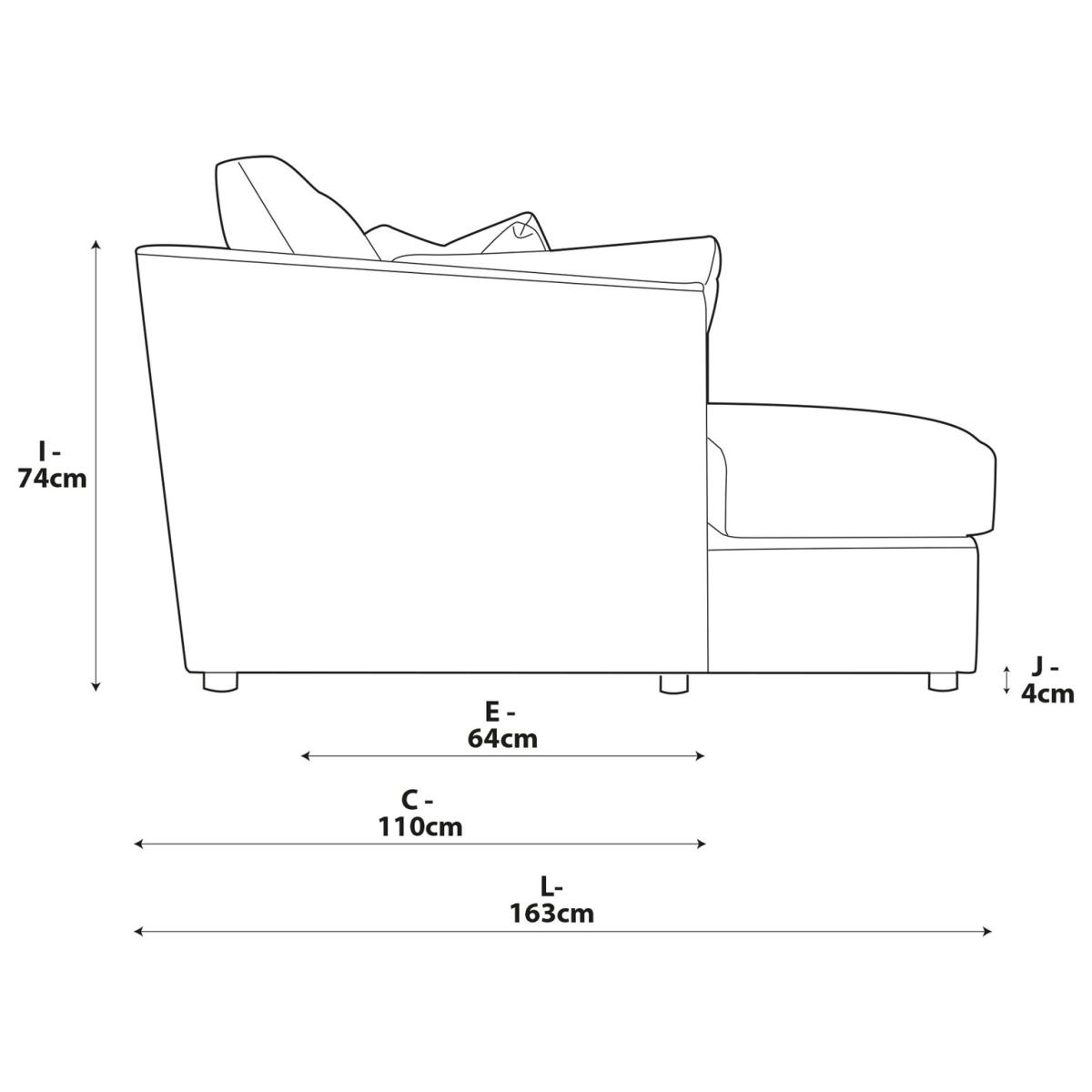 Habitat Holmfirth Left Hand Corner Sofa - Green – image 8