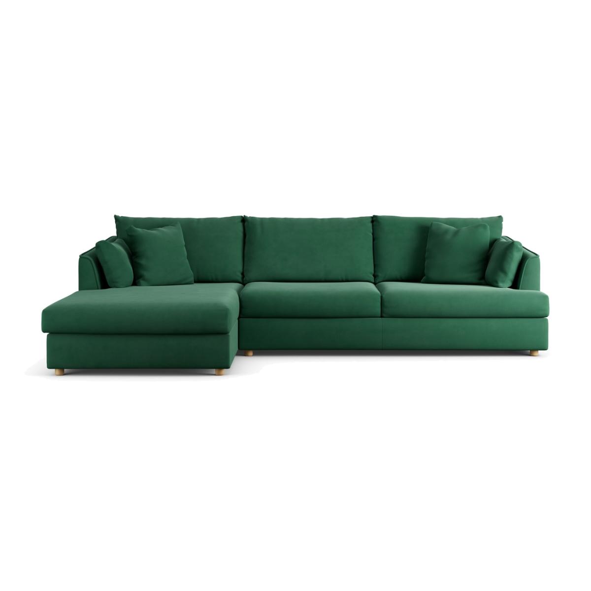 Habitat Holmfirth Left Hand Corner Sofa - Green – image 1