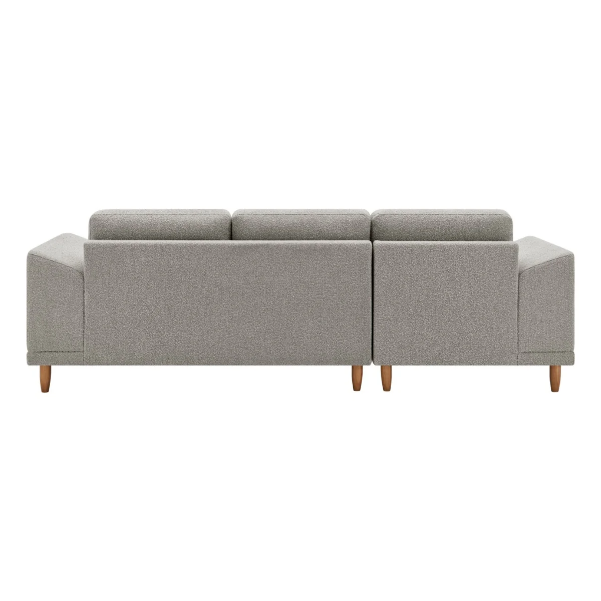 Habitat Draper Boucle Fabric Right Hand Corner Chaise Sofa - Natural – image 6