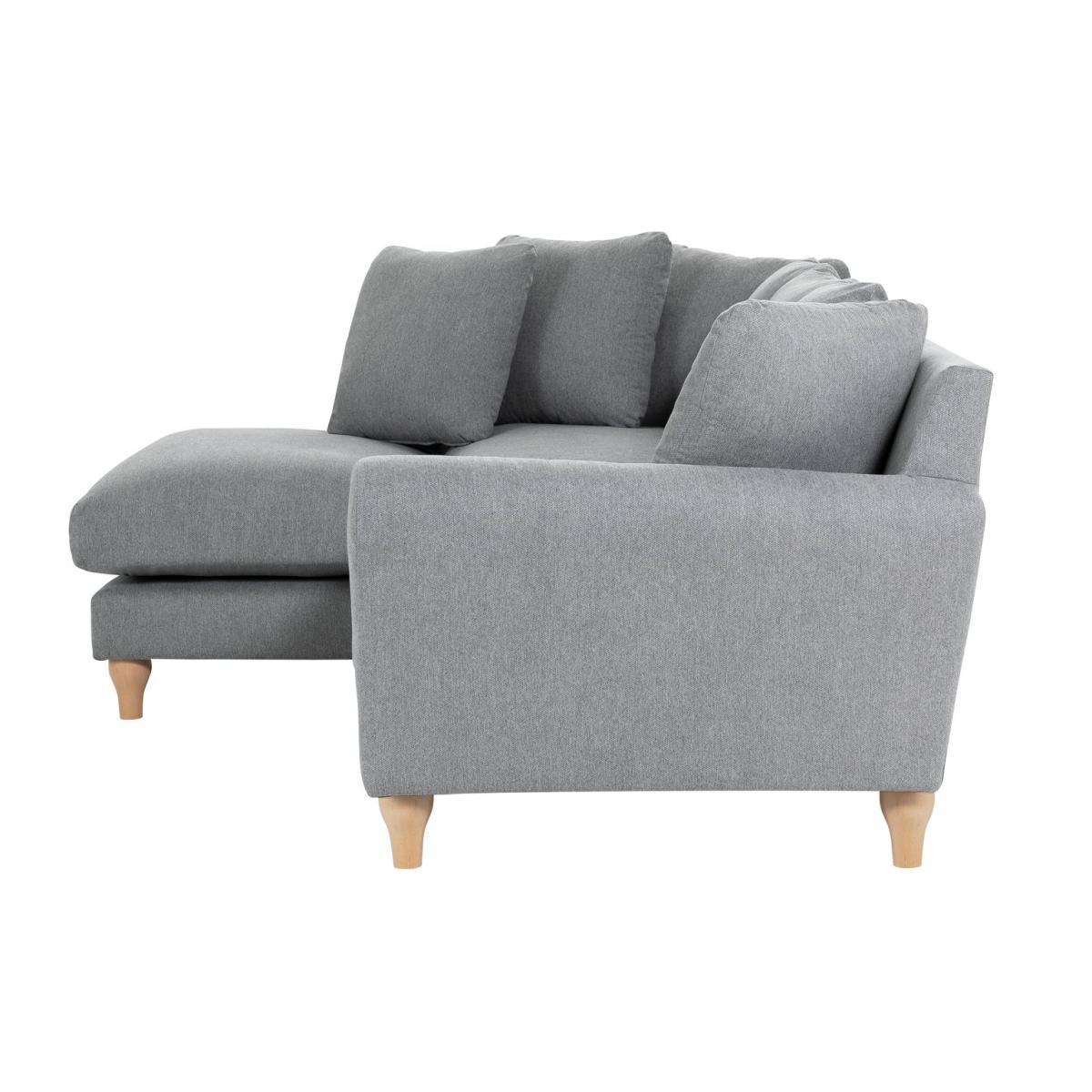 Habitat Carrie Left Corner Fabric Sofa - Grey – image 6