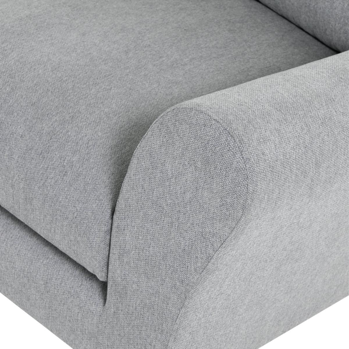 Habitat Carrie Left Corner Fabric Sofa - Grey – image 8