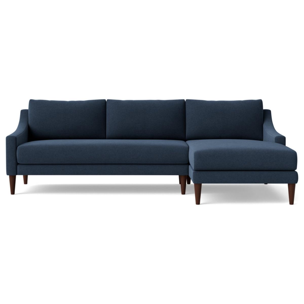 Swoon Turin Fabric Right Hand Corner Sofa - Indigo Blue – image 3