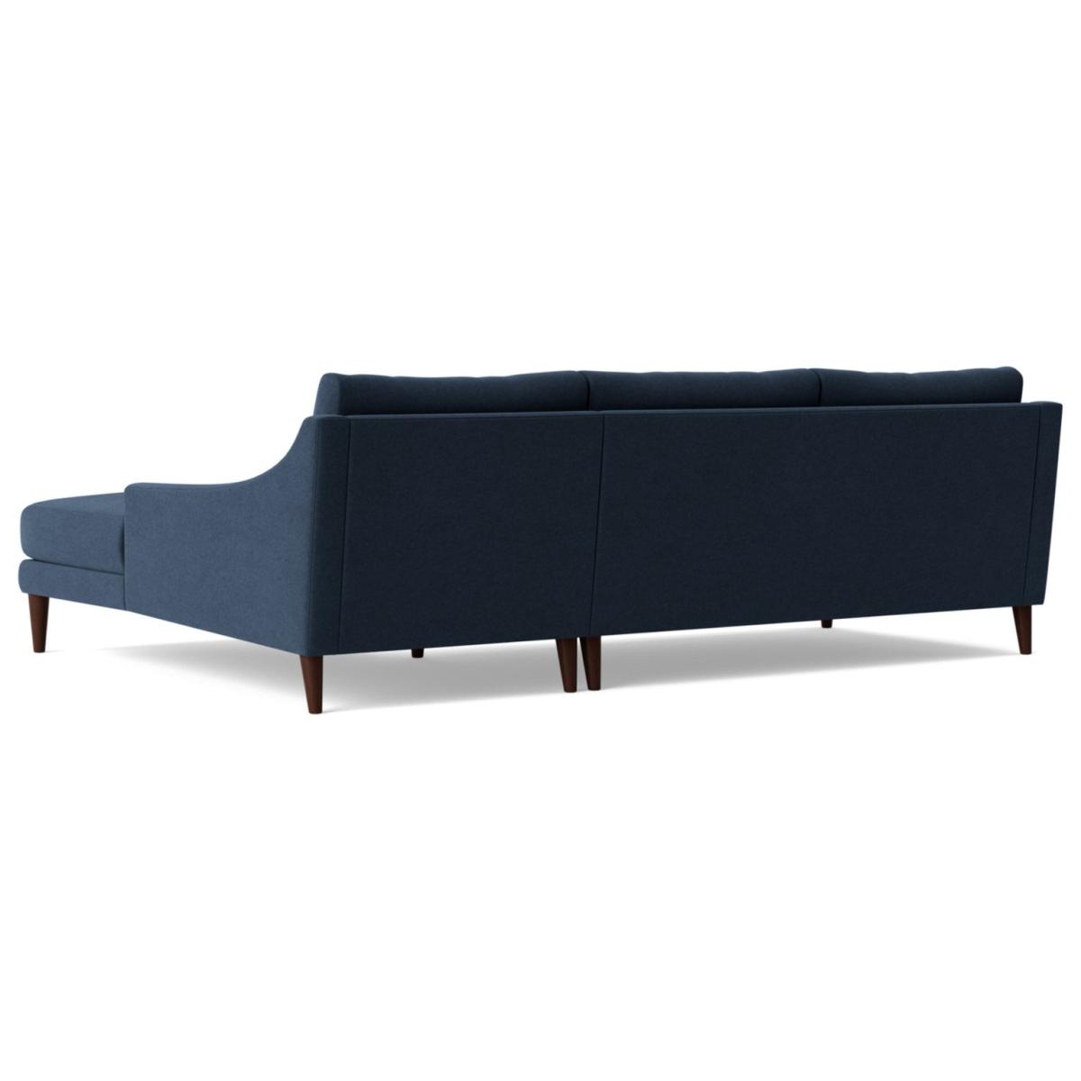 Swoon Turin Fabric Right Hand Corner Sofa - Indigo Blue – image 4