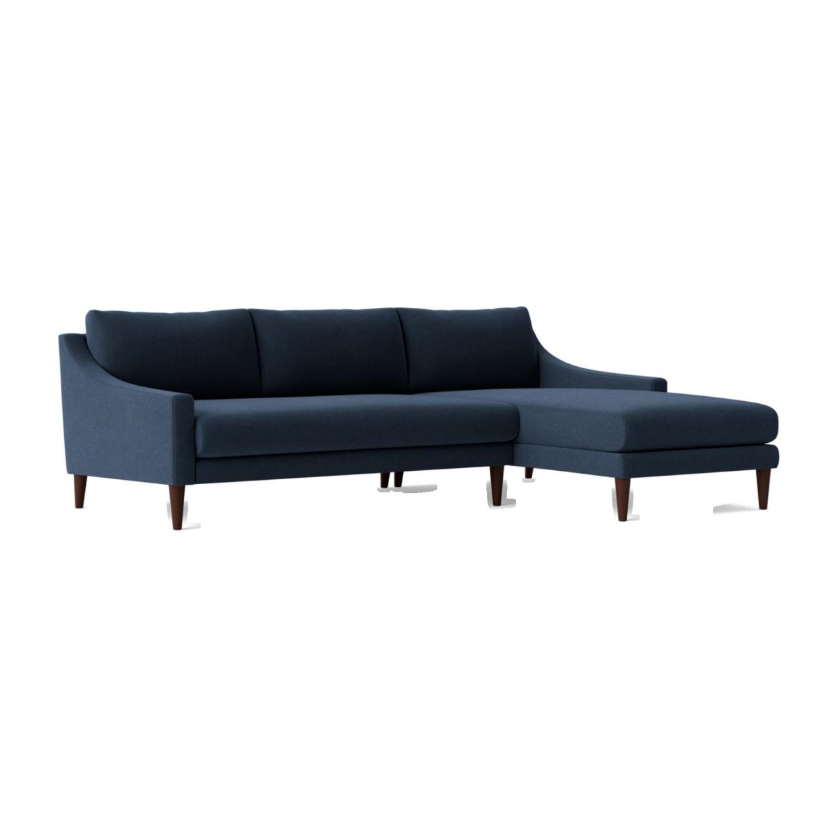 Swoon Turin Fabric Right Hand Corner Sofa - Indigo Blue – image 1