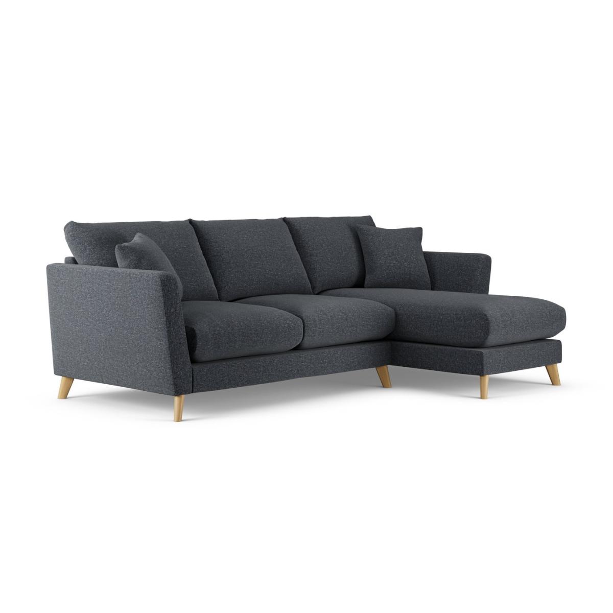 Habitat Lomond Right Hand Corner Sofa - Charcoal - Ash Leg – image 3
