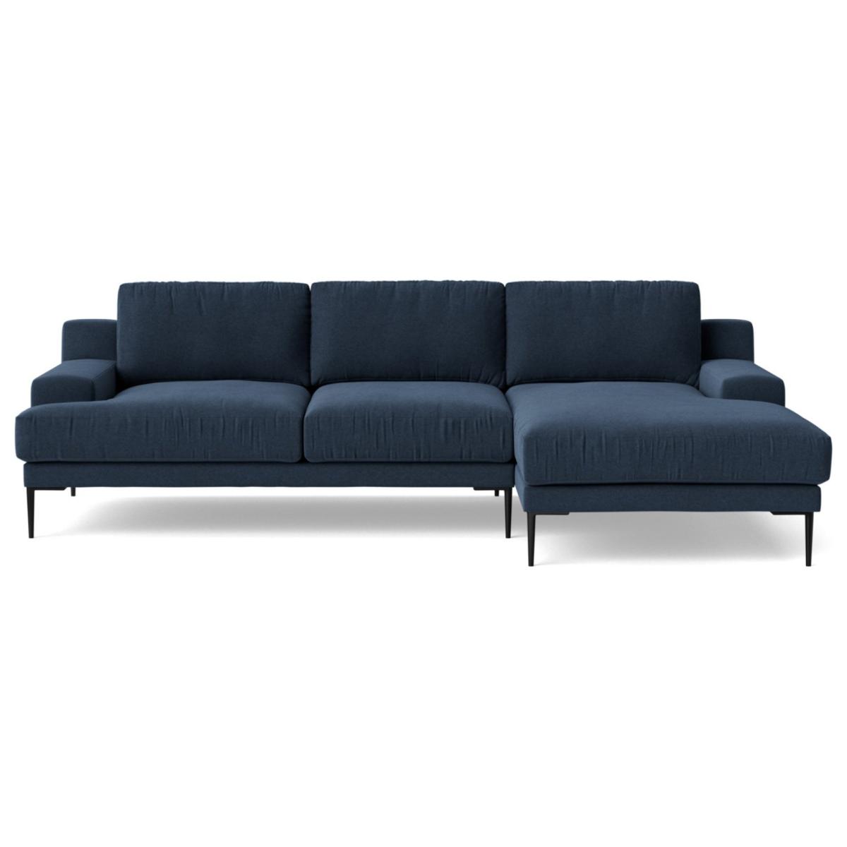 Swoon Almera Fabric Right Hand Corner Sofa - Indigo Blue – image 3