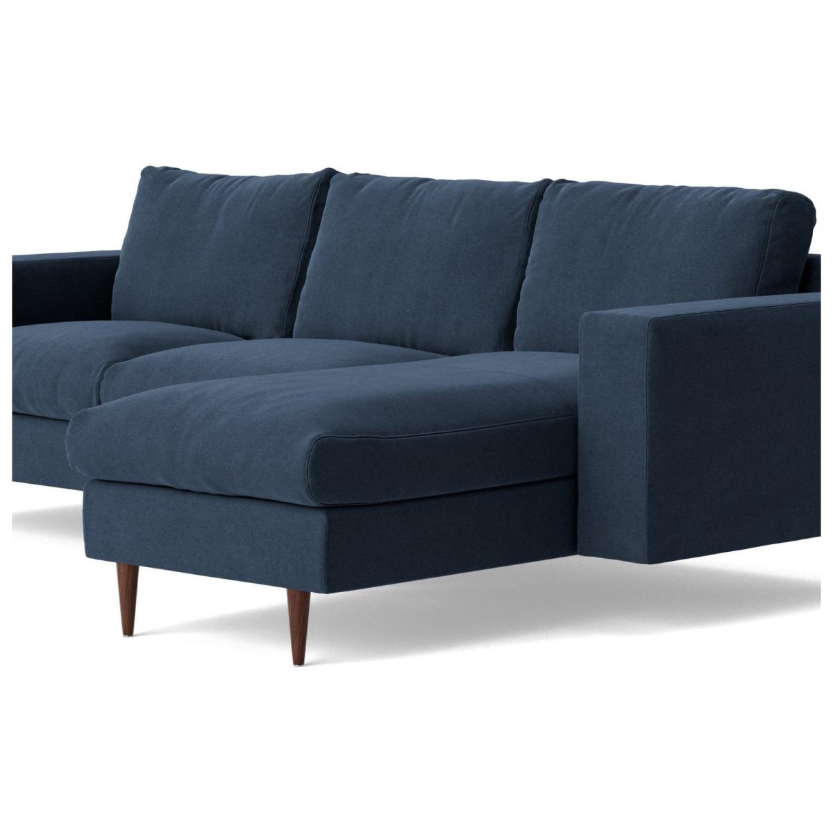 Swoon Evesham Fabric Right Hand Corner Sofa - Indigo Blue – image 5