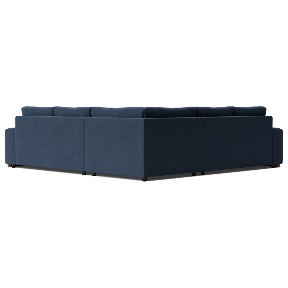 Swoon Denver Fabric 5 Seater Corner Sofa - Indigo Blue – image 4