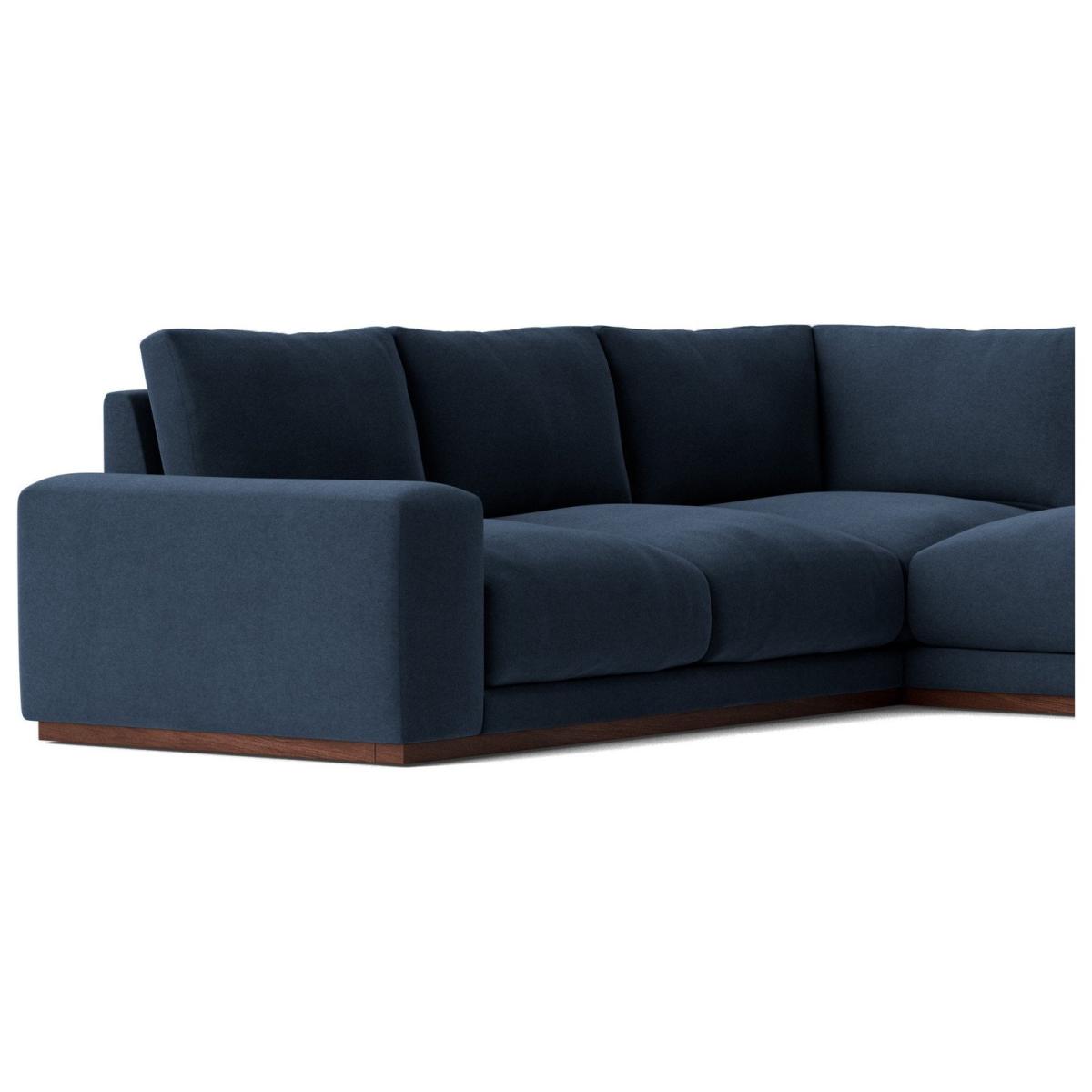 Swoon Denver Fabric 5 Seater Corner Sofa - Indigo Blue – image 5