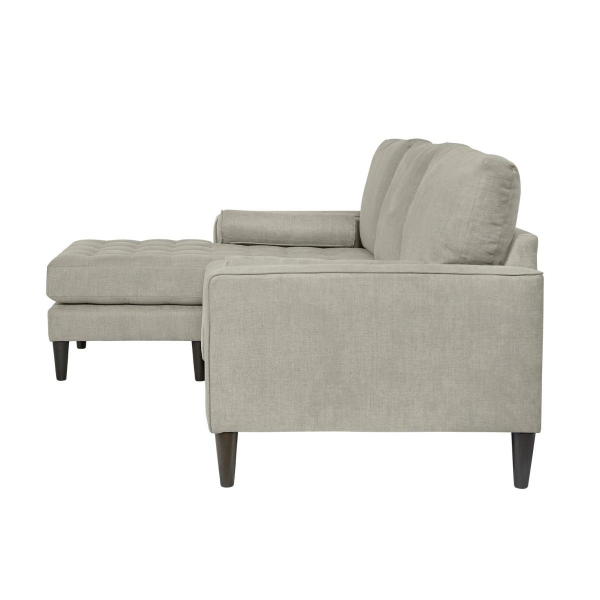 Habitat Hudson Reversible Fabric Chaise - Natural – image 3