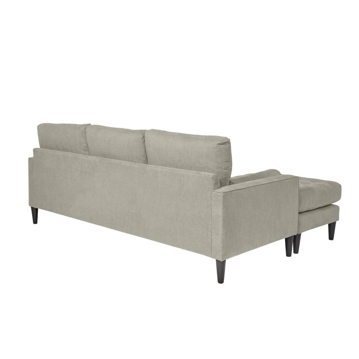 Habitat Hudson Reversible Fabric Chaise - Natural – image 4