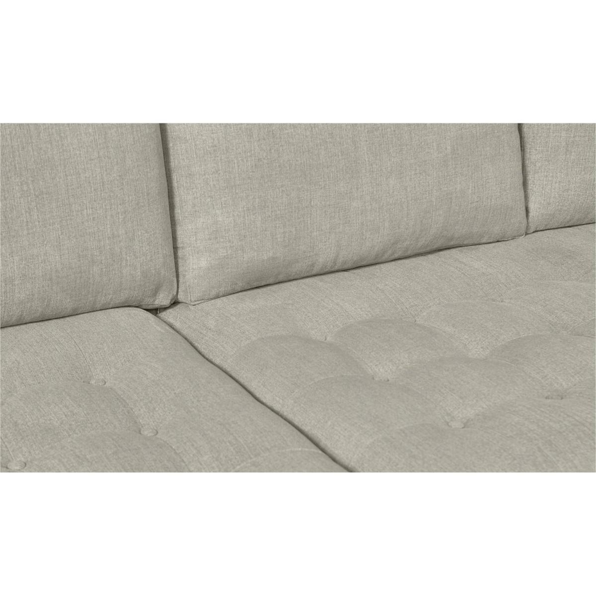 Habitat Hudson Reversible Fabric Chaise - Natural – image 5