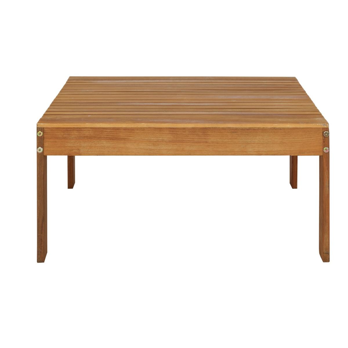 Habitat 6 Seater Wooden Corner Sofa Set - Oak – image 5