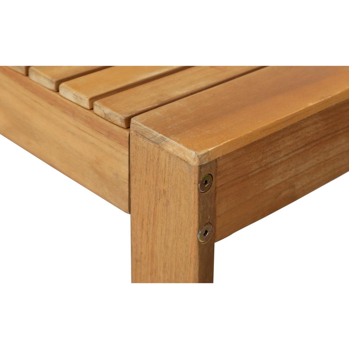 Habitat 6 Seater Wooden Corner Sofa Set - Oak – image 7