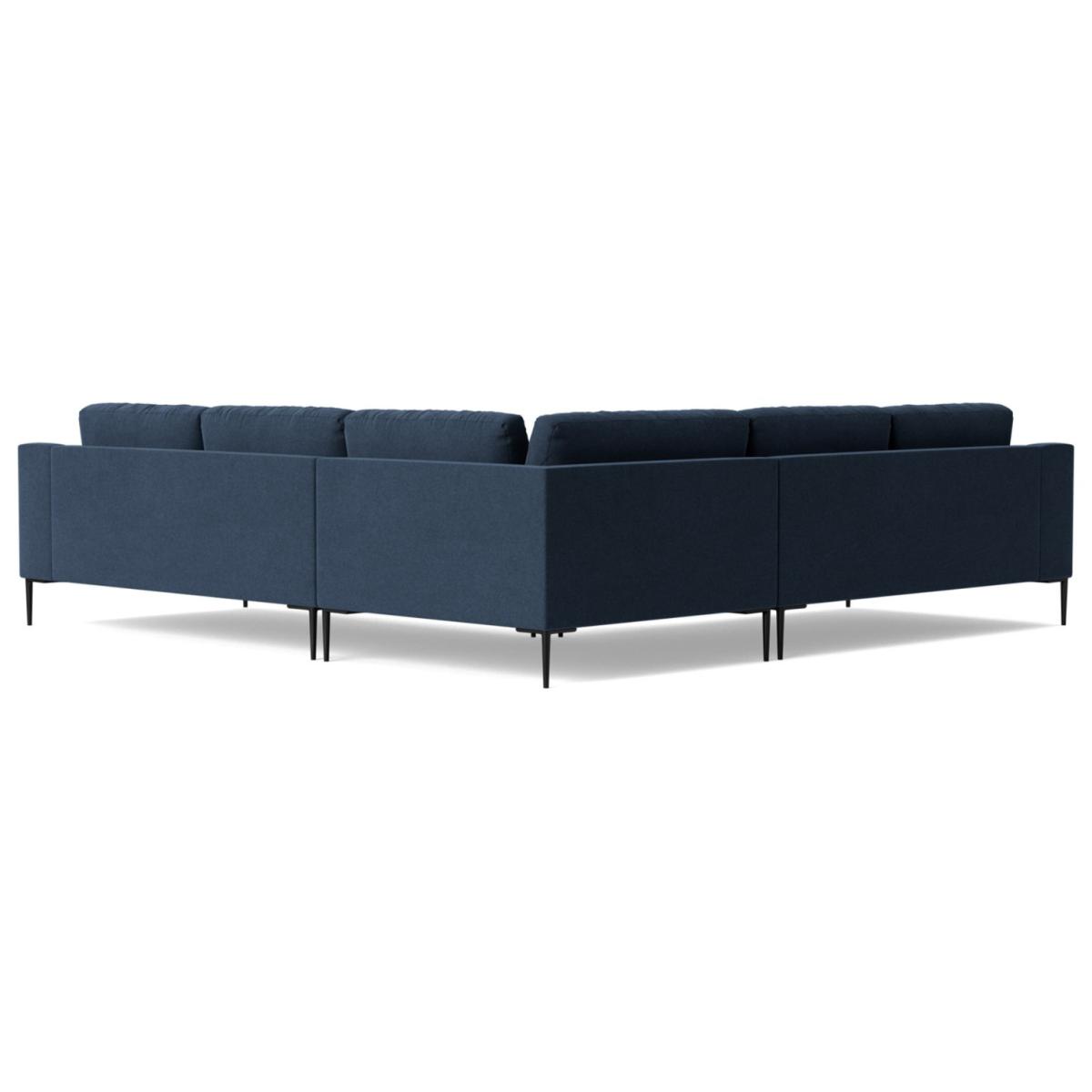 Swoon Almera Fabric 5 Seater Corner Sofa - Indigo Blue – image 6