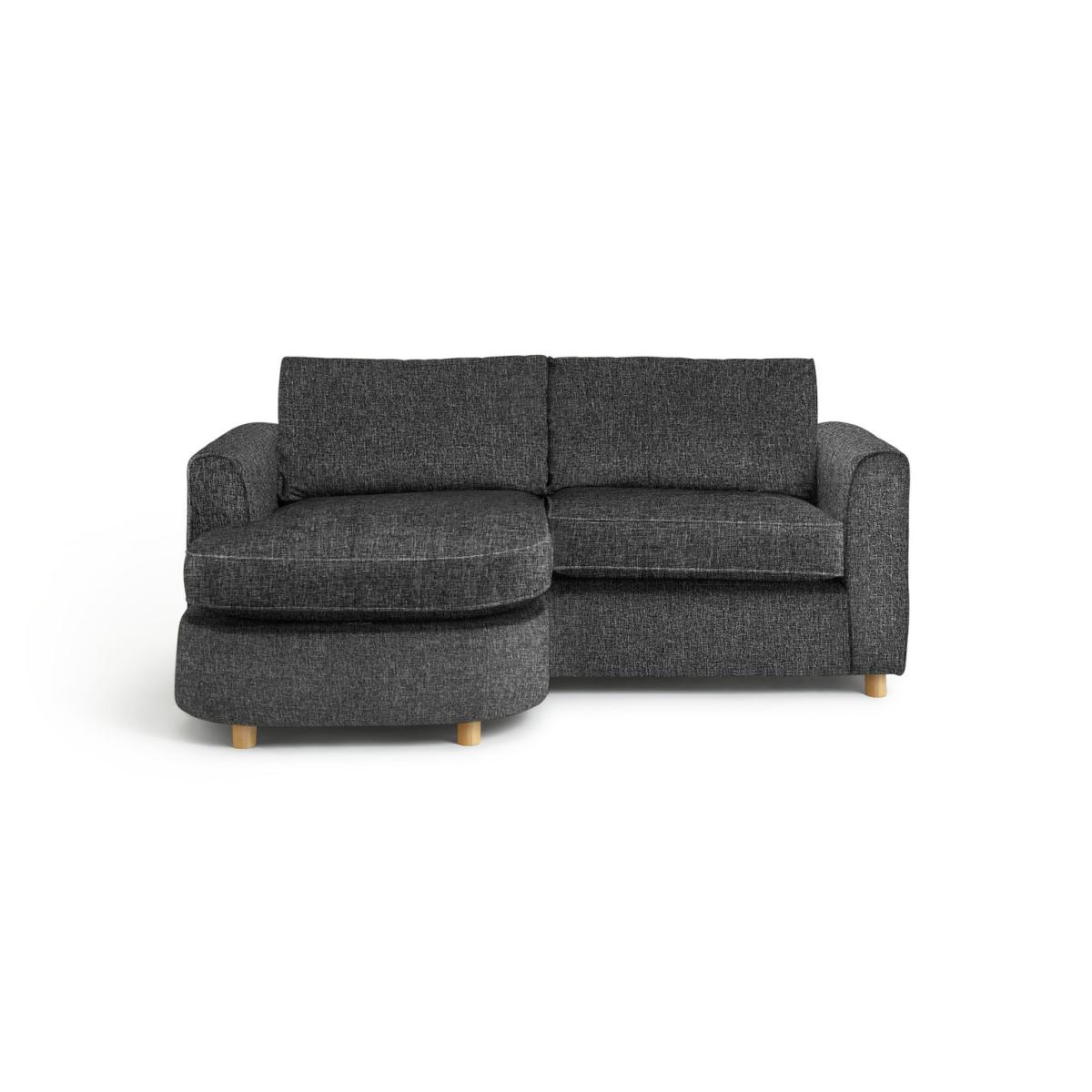 Habitat Reed Reversible Corner Fabric Sofa - Grey – image 4
