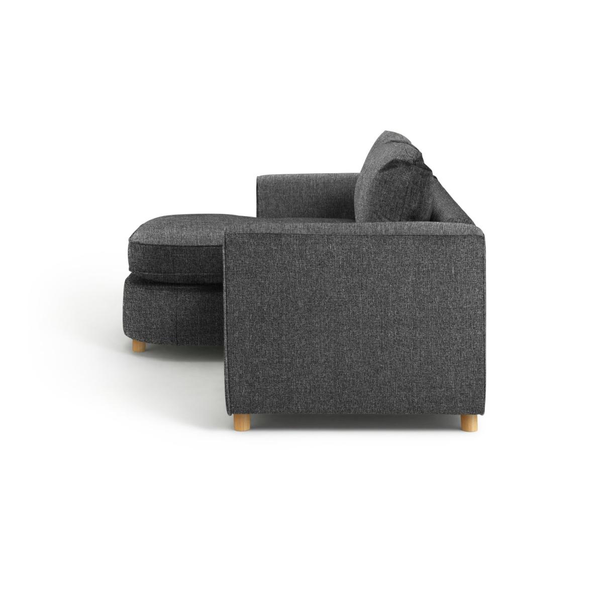 Habitat Reed Reversible Corner Fabric Sofa - Grey – image 5