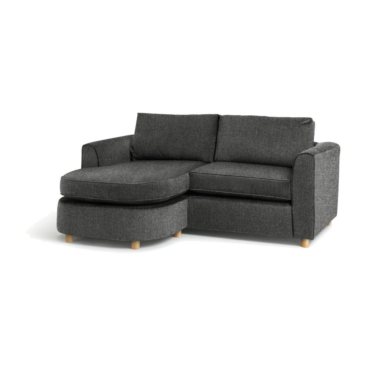 Habitat Reed Reversible Corner Fabric Sofa - Grey – image 1