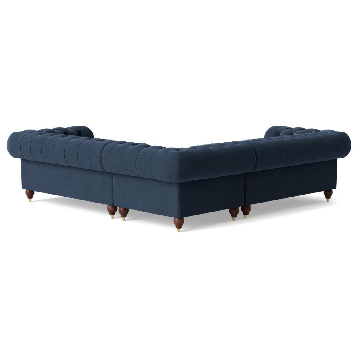 Swoon Winston Fabric 5 Seater Corner Sofa - Indigo Blue – image 4