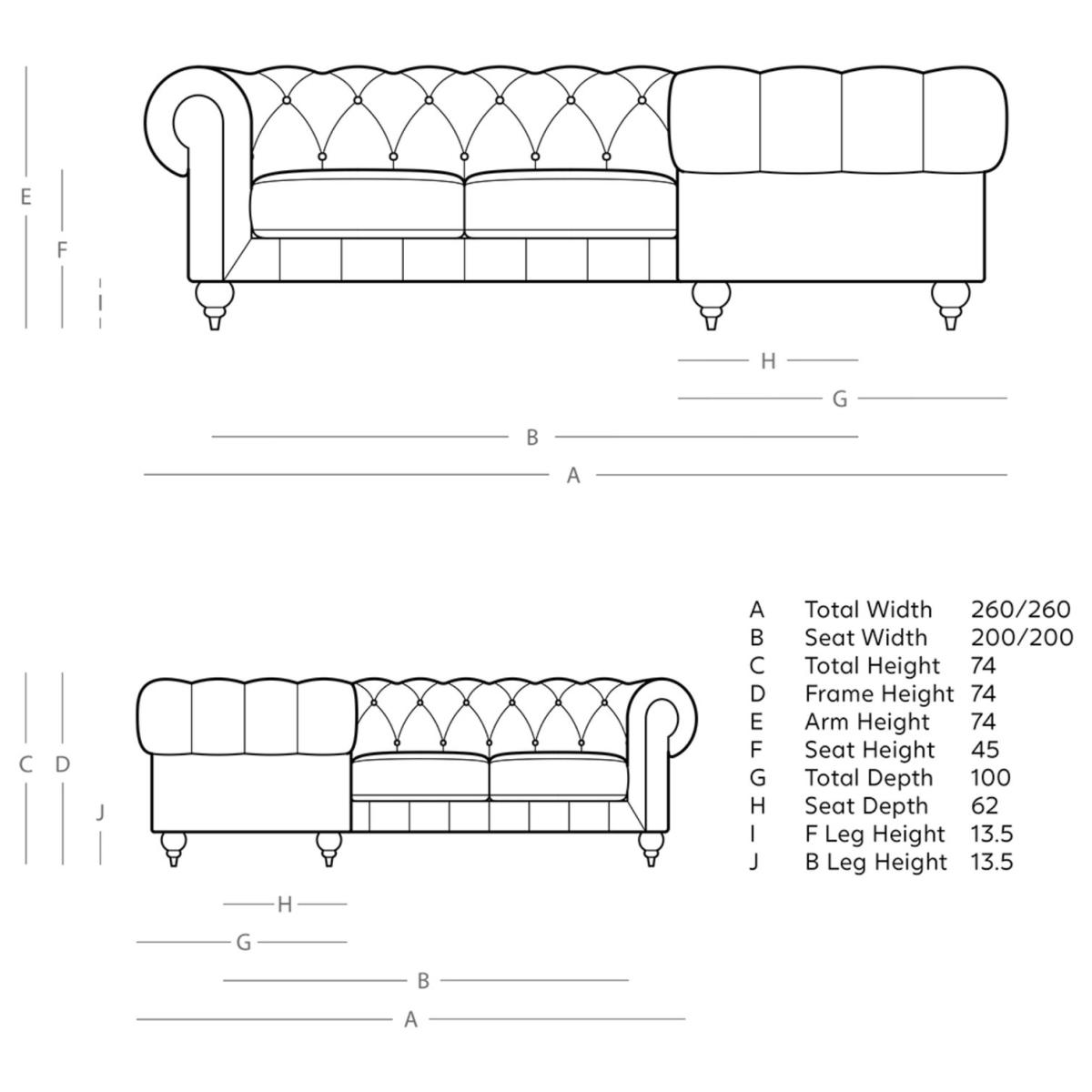 Swoon Winston Fabric 5 Seater Corner Sofa - Indigo Blue – image 6