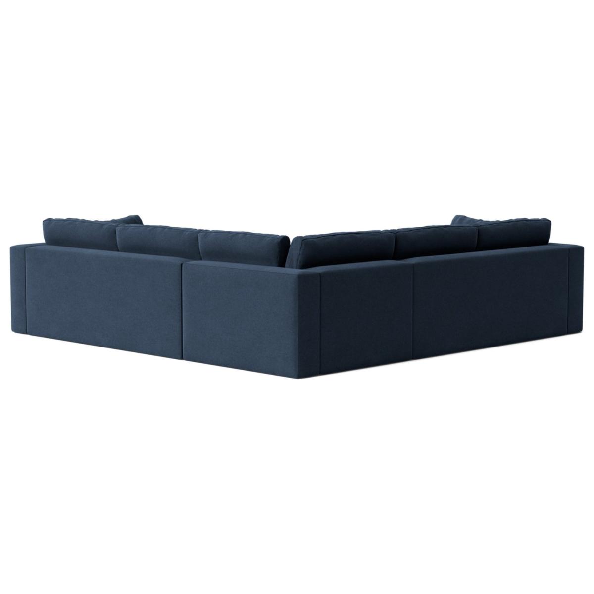 Swoon Seattle Fabric 5 Seater Corner Sofa - Indigo Blue – image 5