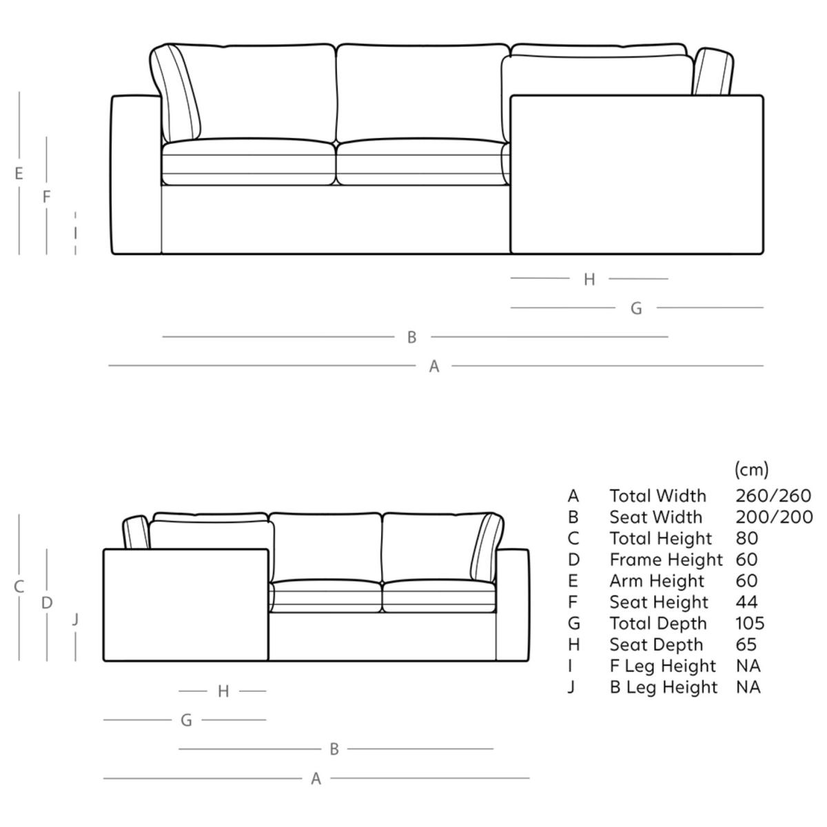 Swoon Seattle Fabric 5 Seater Corner Sofa - Indigo Blue – image 7