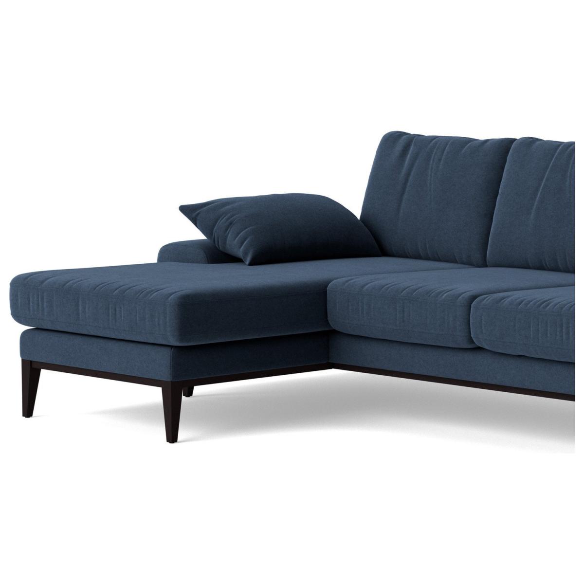 Swoon Tulum Fabric Left Hand Corner Sofa - Indigo Blue – image 5