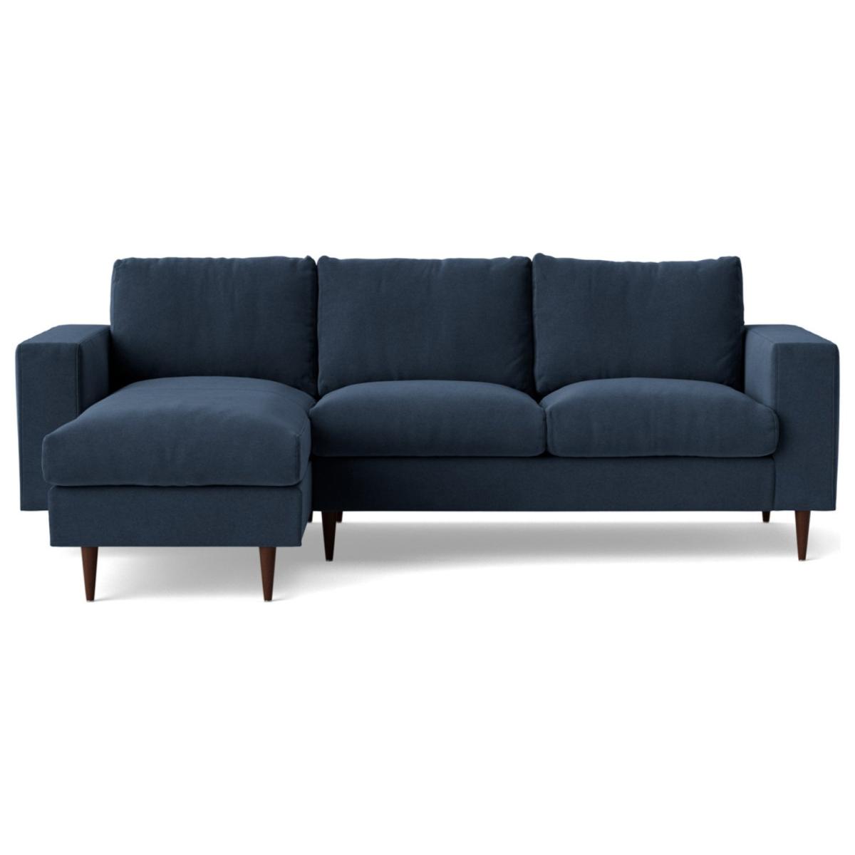 Swoon Evesham Fabric Left Hand Corner Sofa - Indigo Blue – image 3