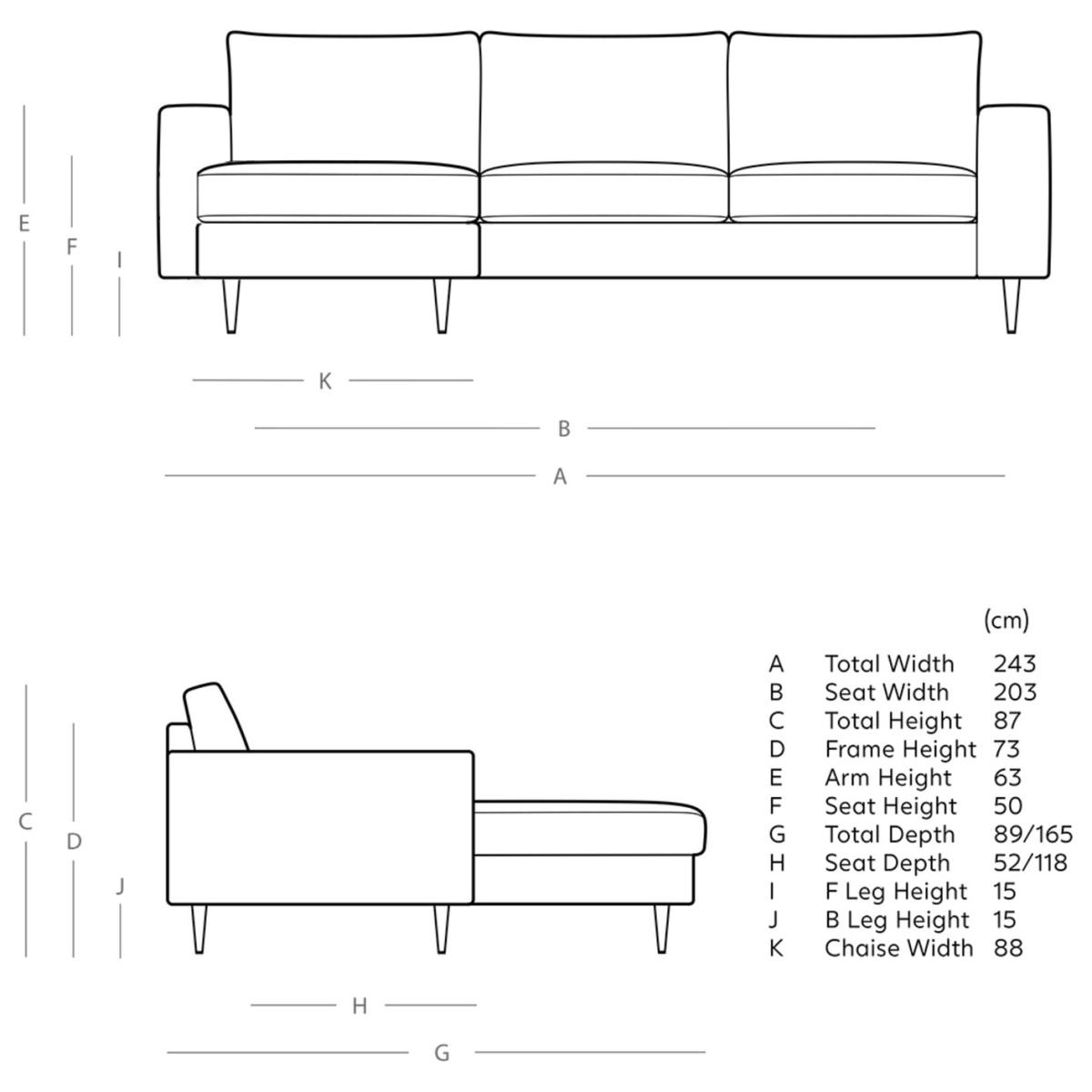 Swoon Evesham Velvet Left Hand Corner Sofa - Kingfisher Blue – image 6