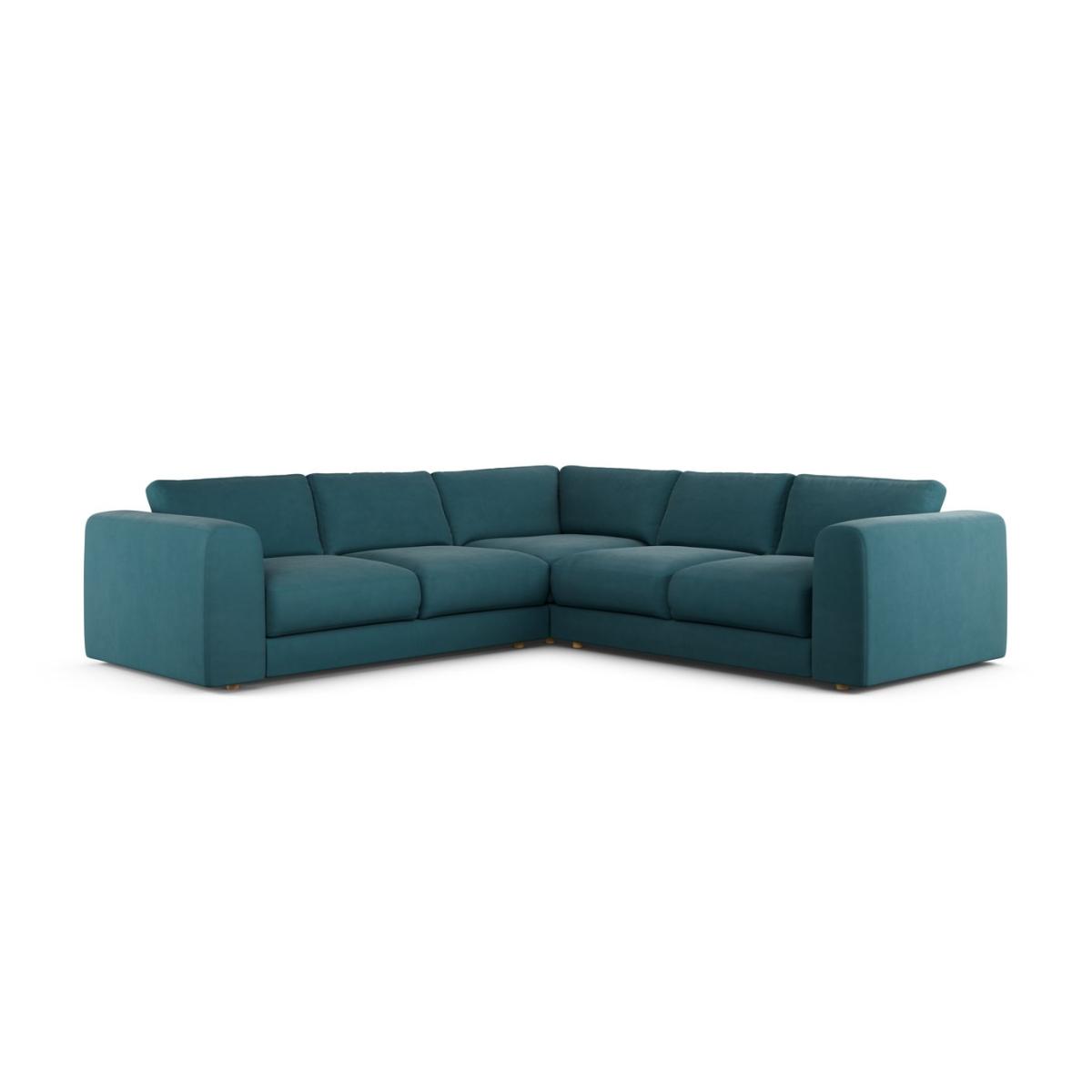 Habitat Ayr Reversible Corner Sofa - Teal – image 3