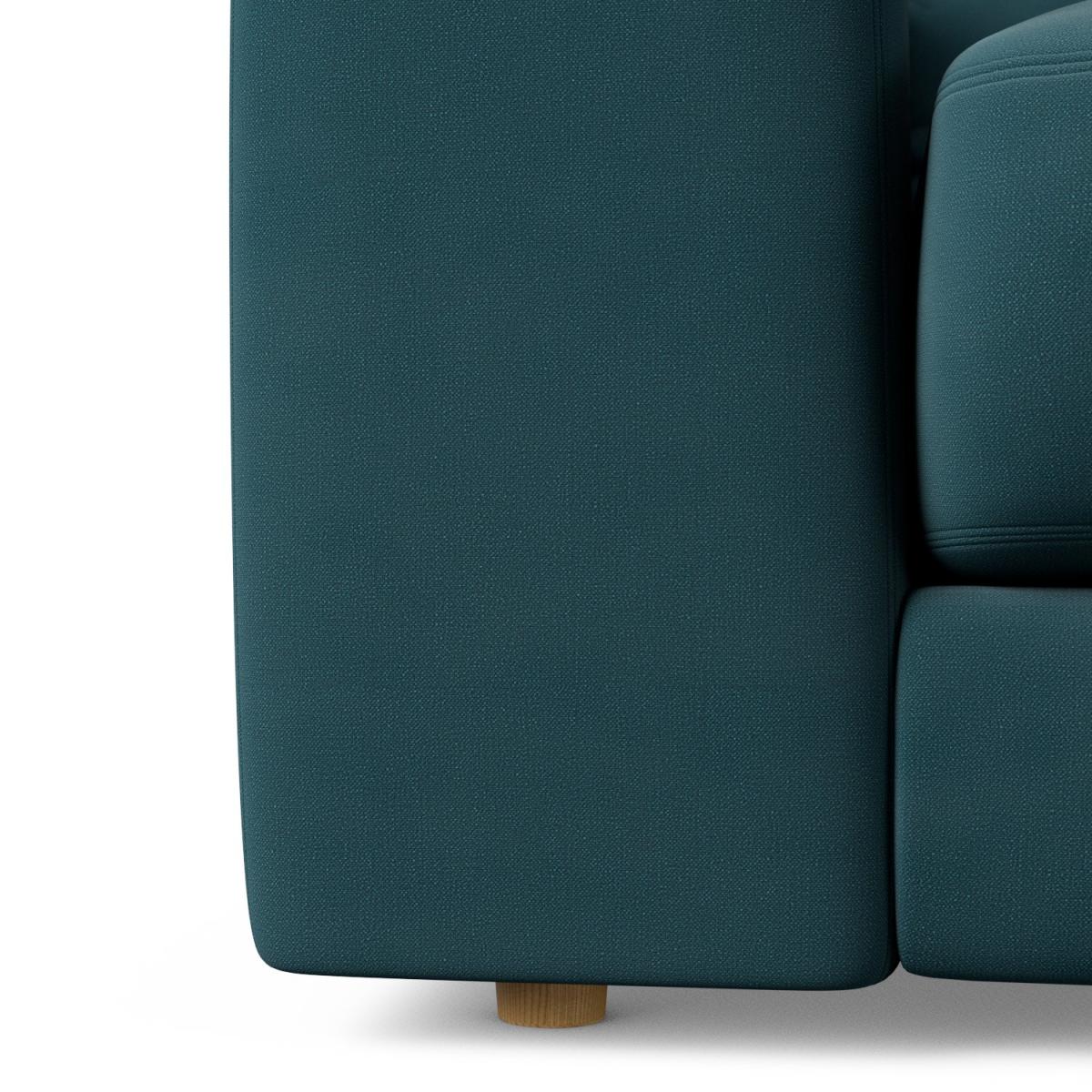 Habitat Ayr Reversible Corner Sofa - Teal – image 5
