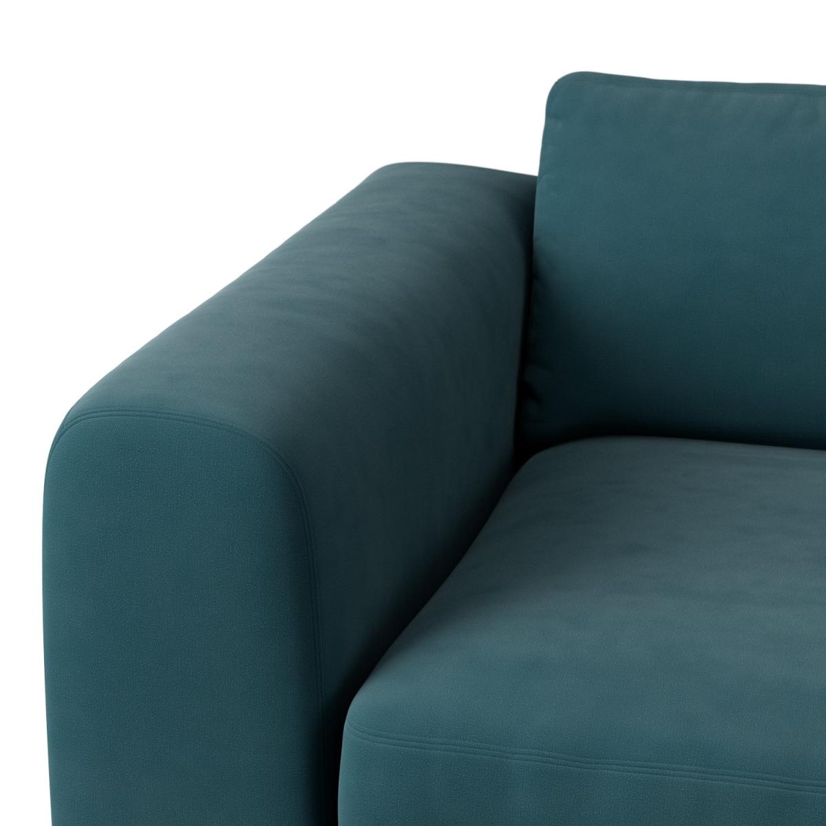 Habitat Ayr Reversible Corner Sofa - Teal – image 6