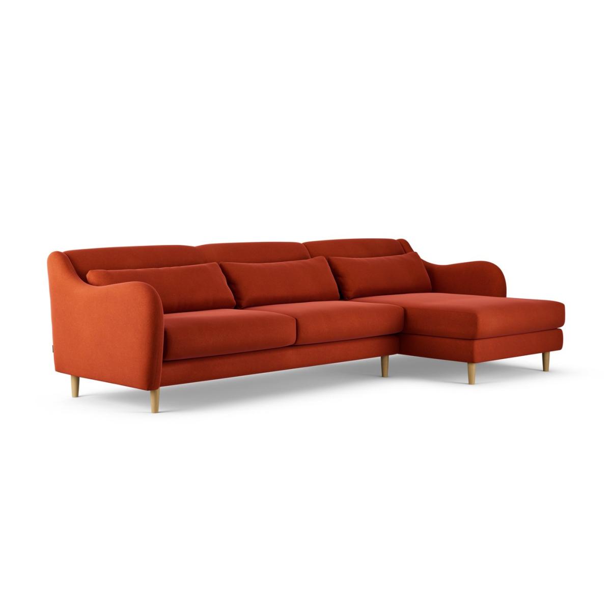 Habitat Turnmill Right Hand Corner Sofa - Burnt Orange – image 3