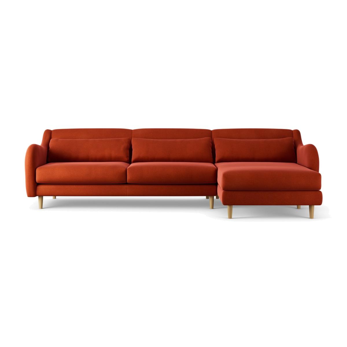 Habitat Turnmill Right Hand Corner Sofa - Burnt Orange – image 1