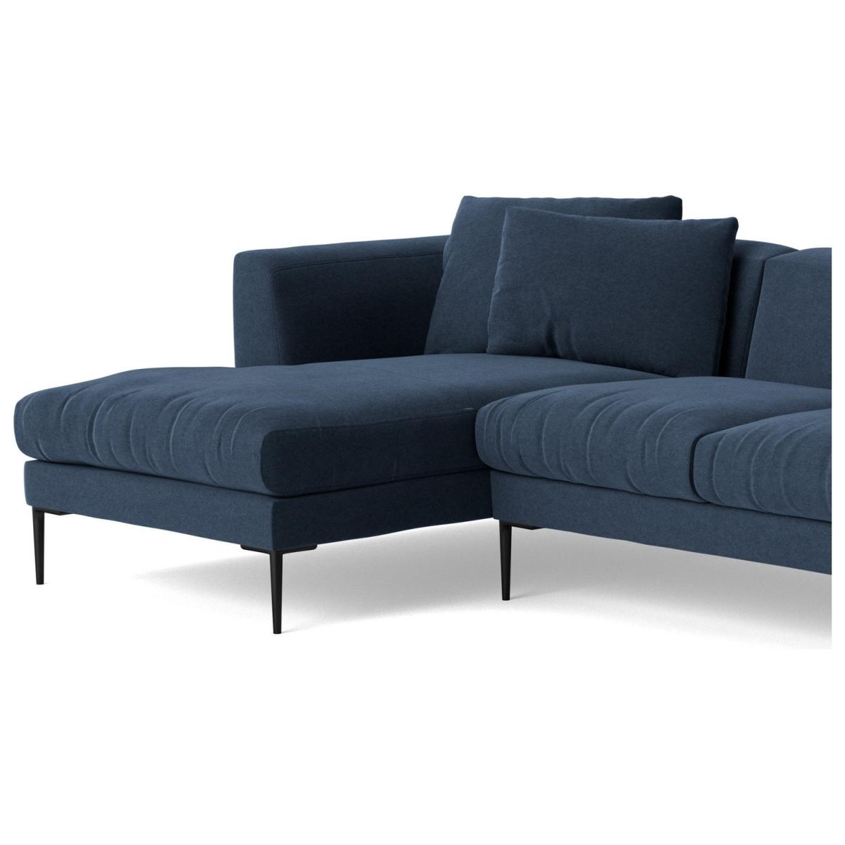 Swoon Alena Fabric Left Hand Corner Sofa - Indigo Blue – image 6