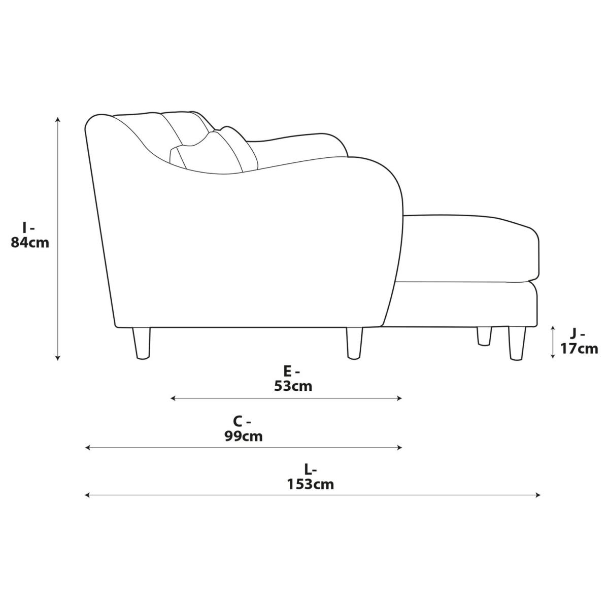Habitat Turnmill Left Hand Corner Sofa - Green – image 8