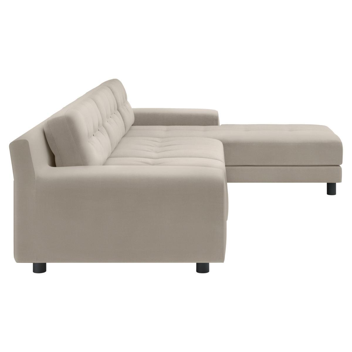 Habitat Hendricks Right Corner Velvet Chaise - Mystic – image 6