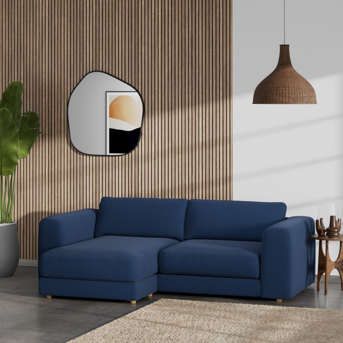Habitat Ayr Reversible Corner Sofa - Navy Blue – image 2