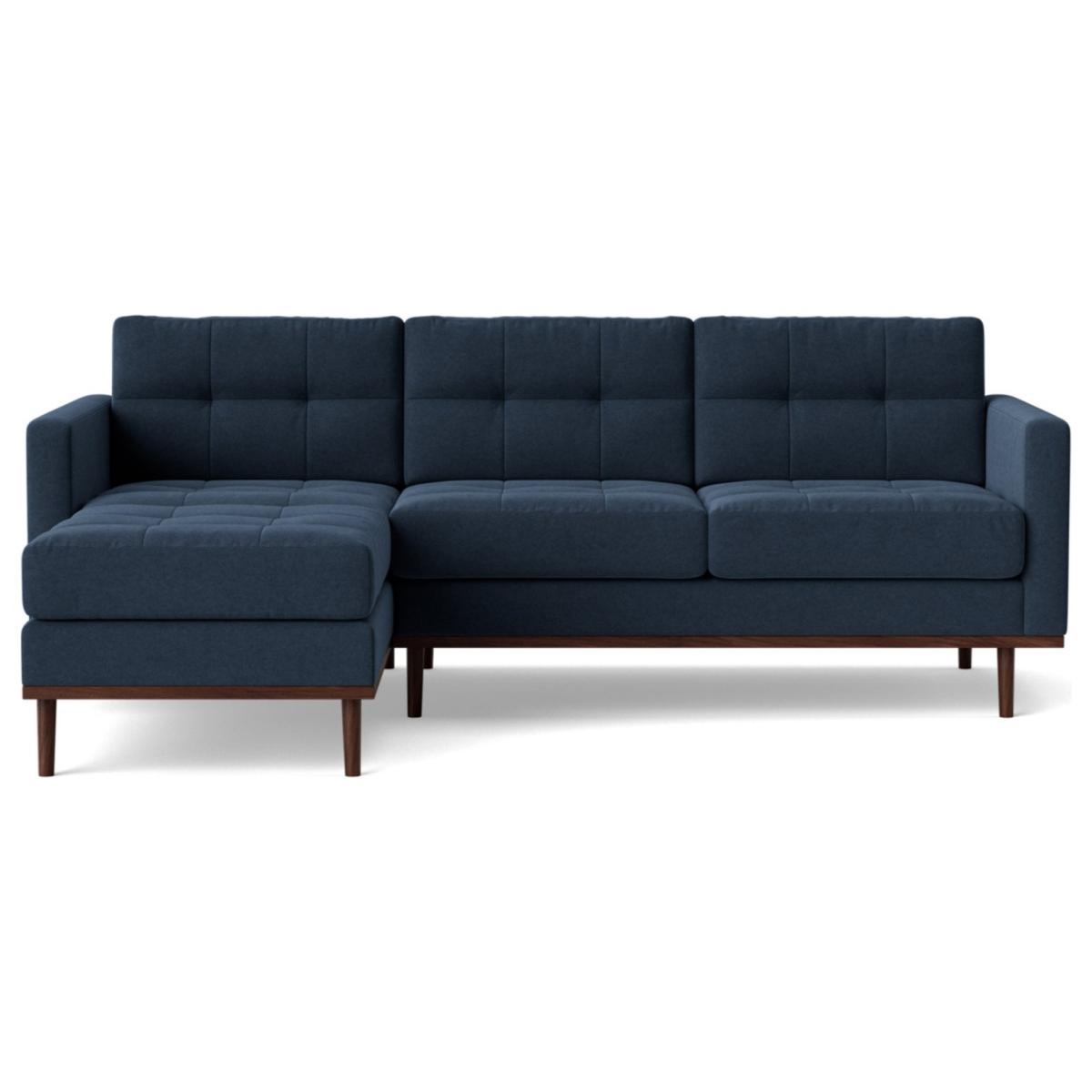 Swoon Berlin Fabric Left Hand Corner Sofa - Indigo Blue – image 4