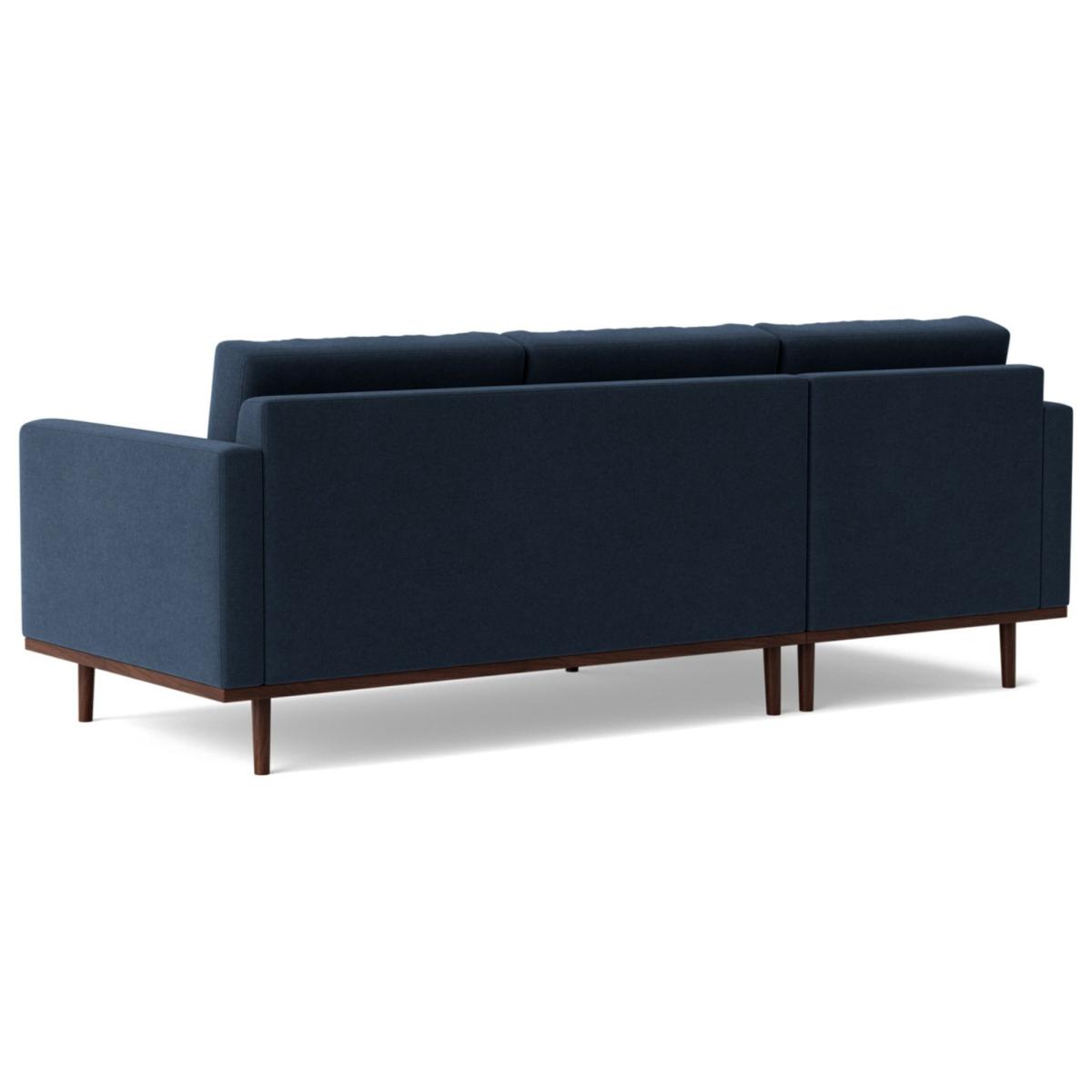 Swoon Berlin Fabric Left Hand Corner Sofa - Indigo Blue – image 6