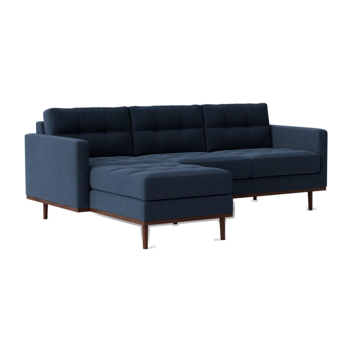 Swoon Berlin Fabric Left Hand Corner Sofa - Indigo Blue – image 1