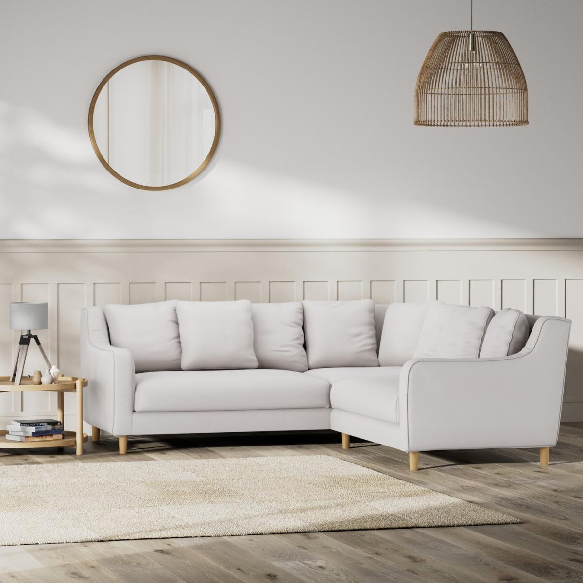 Habitat Swift Reversible Corner Sofa - Natural - Ash Leg – image 2