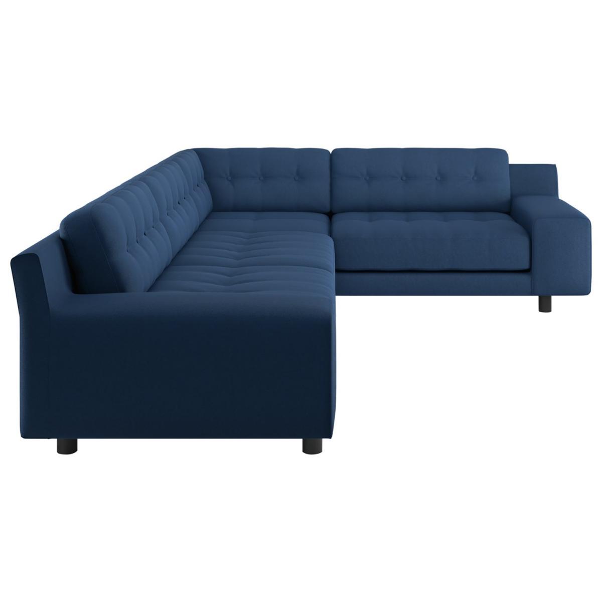 Habitat Hendricks Left Corner Fabric Sofa - Blue – image 4