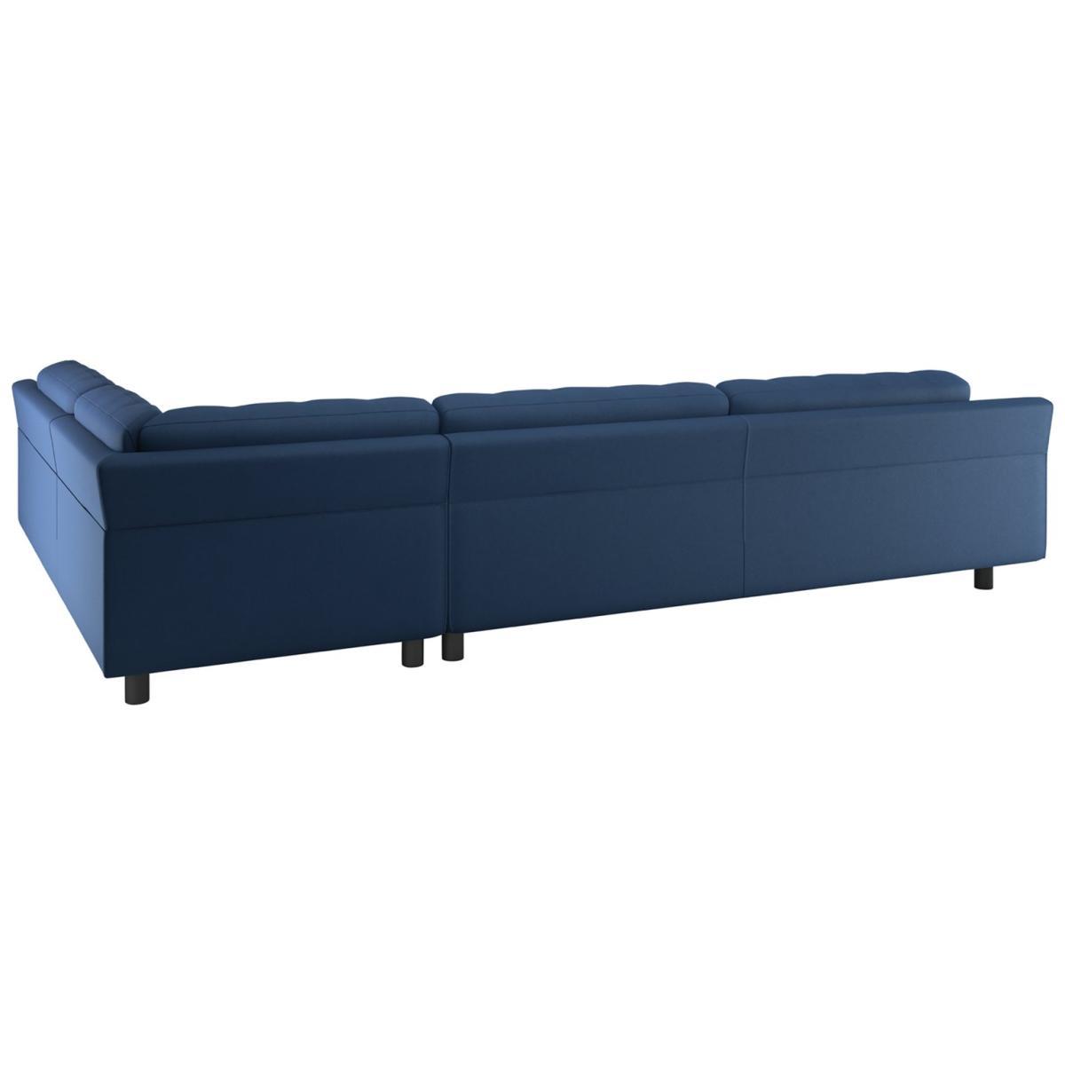 Habitat Hendricks Left Corner Fabric Sofa - Blue – image 5