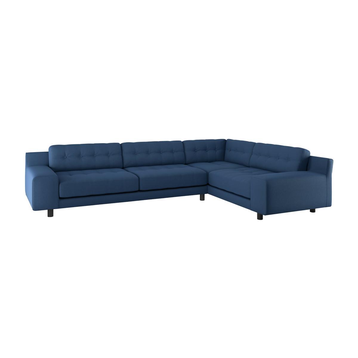 Habitat Hendricks Left Corner Fabric Sofa - Blue – image 1