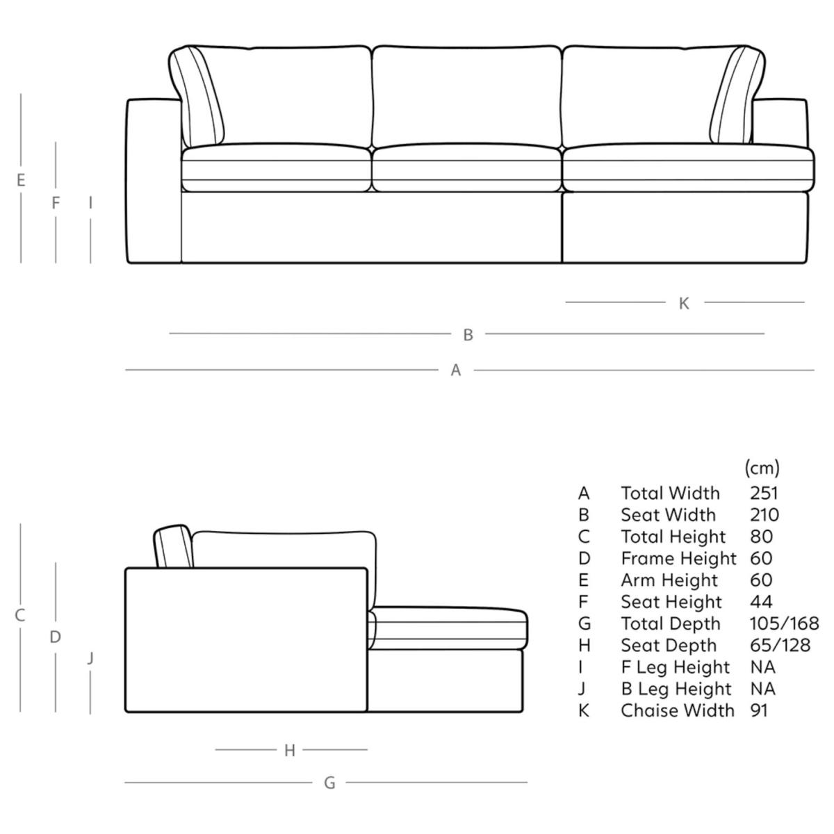 Swoon Seattle Velvet Right Hand Corner Sofa - Granite Grey – image 7