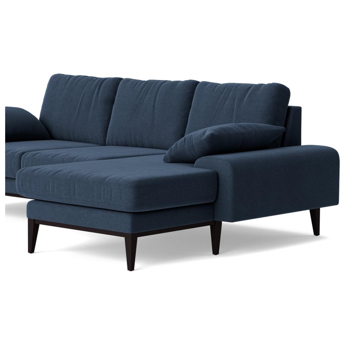 Swoon Tulum Fabric Right Hand Corner Sofa - Indigo Blue – image 5