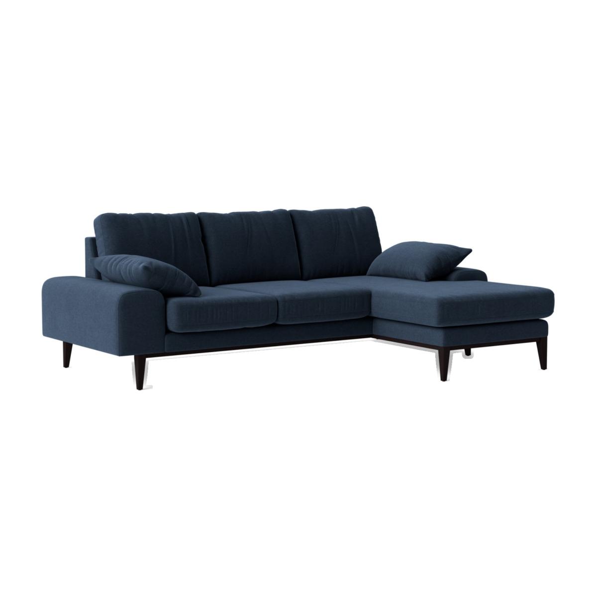 Swoon Tulum Fabric Right Hand Corner Sofa - Indigo Blue – image 1