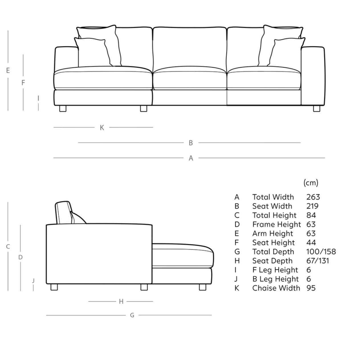Swoon Althaea Fabric Left Hand Corner Sofa - Indigo Blue – image 8
